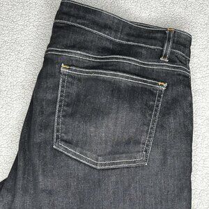 Eileen Fisher Jeans Womens 12 Dark Wash Skinny Stretch Denim Pants Organic